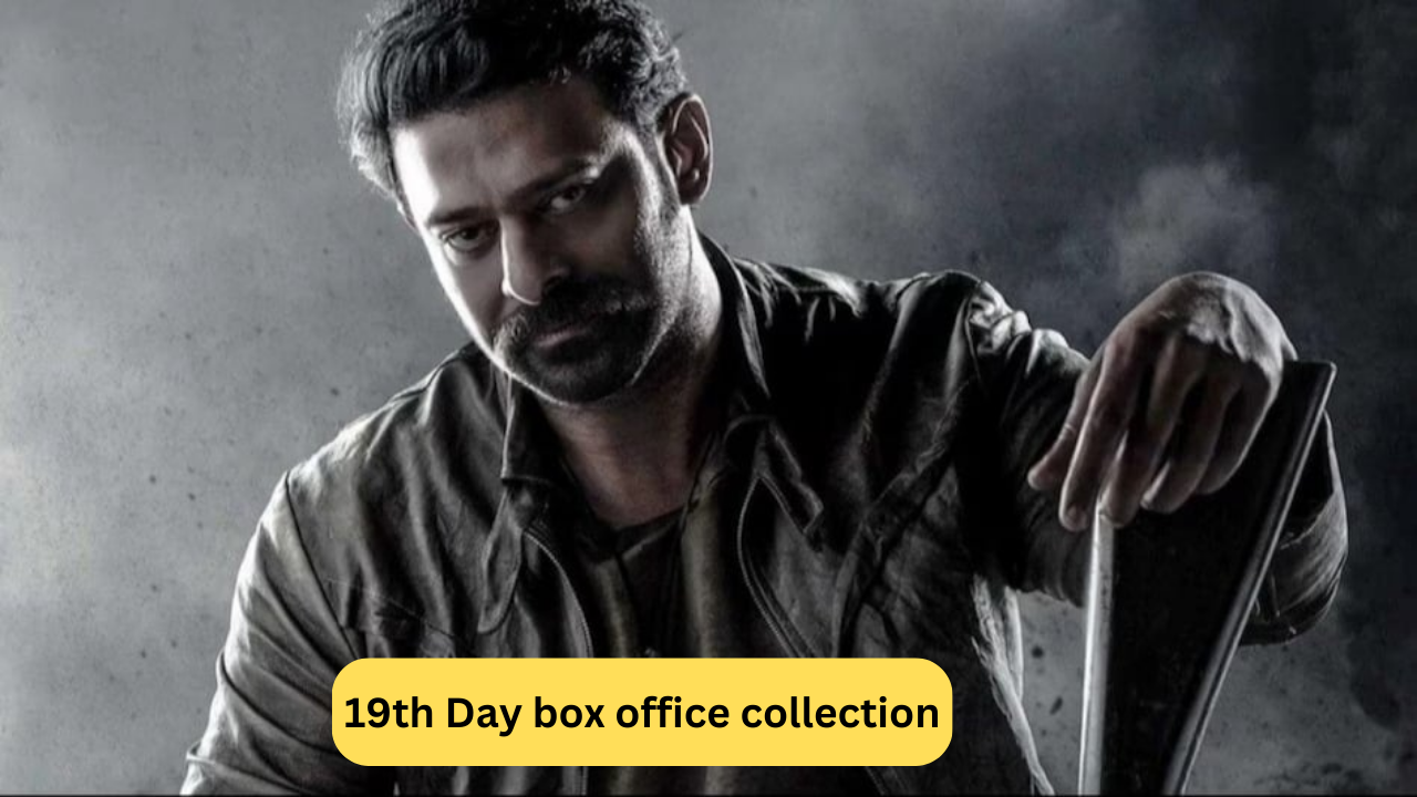 Salaar worldwide box office collection day 19:-