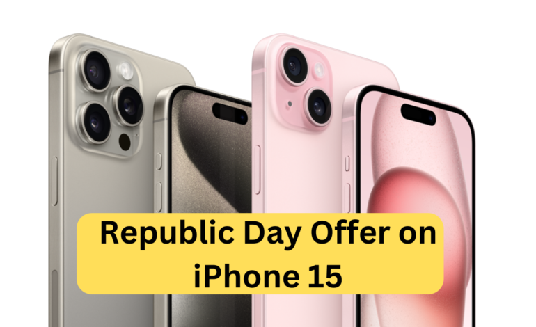 Republic Day Offer on iPhone 15