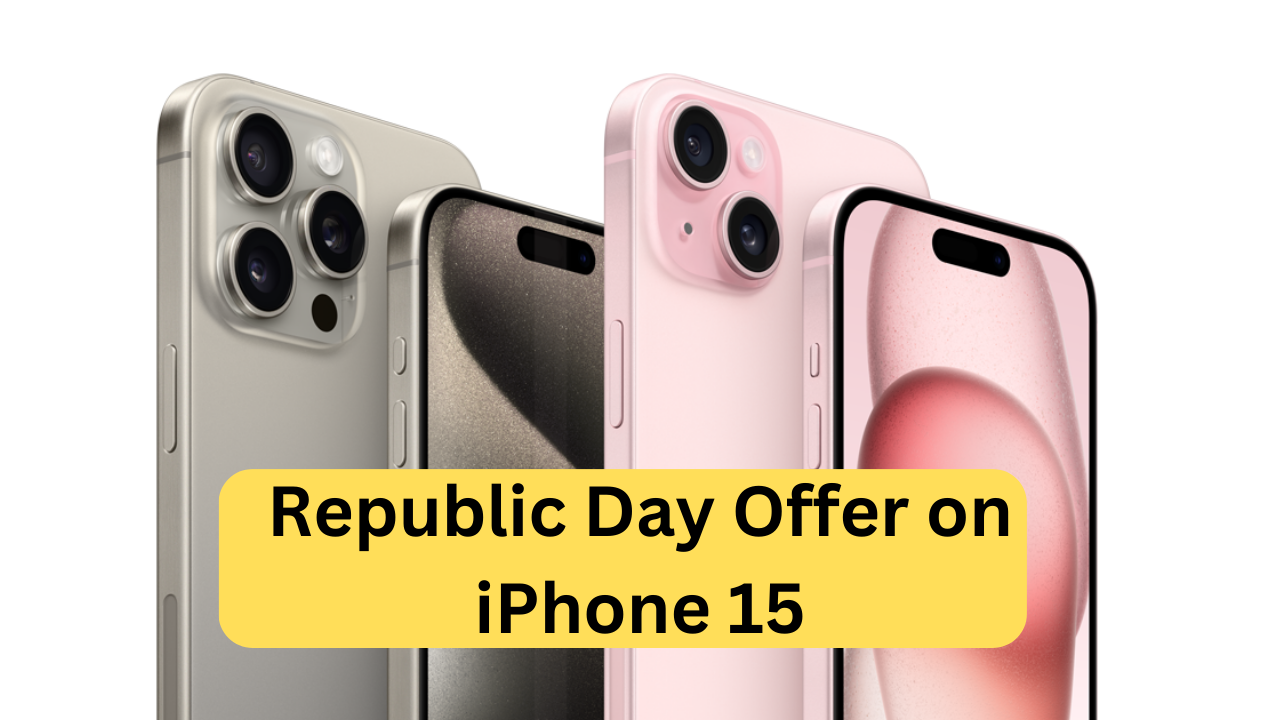 Republic Day Offer on iPhone 15